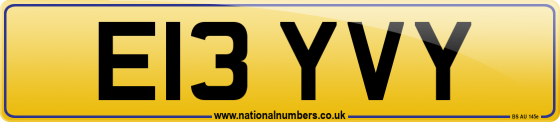 E13 YVY