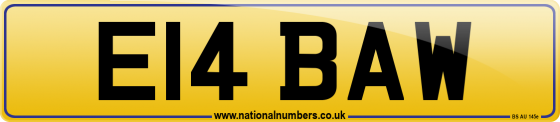 E14 BAW