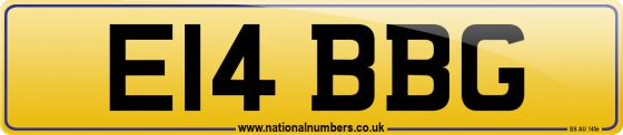 E14 BBG