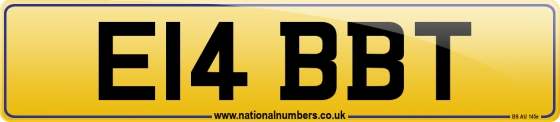 E14 BBT