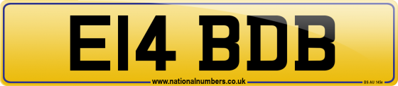 E14 BDB