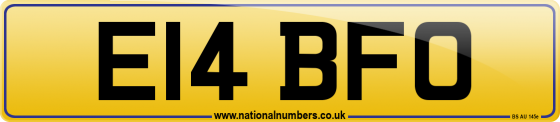 E14 BFO