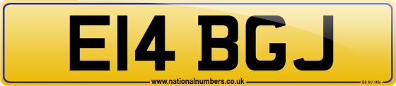 E14 BGJ