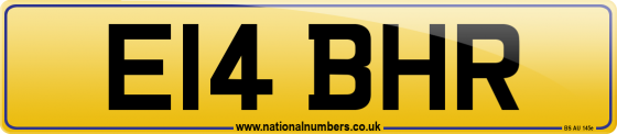 E14 BHR