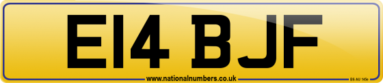 E14 BJF
