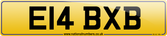 E14 BXB