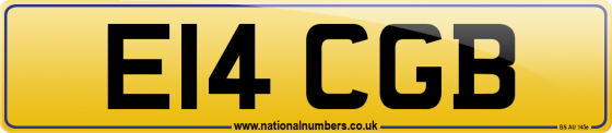 E14 CGB