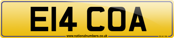 E14 COA