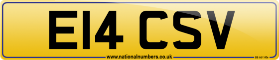 E14 CSV