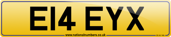 E14 EYX