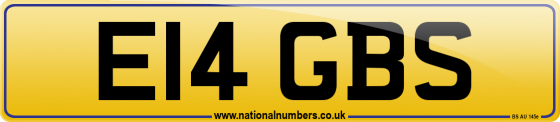 E14 GBS