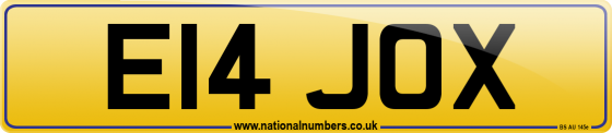 E14 JOX