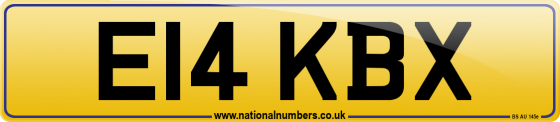 E14 KBX