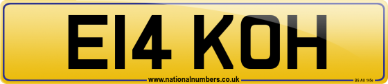 E14 KOH