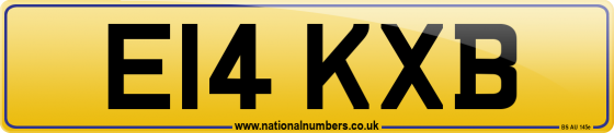 E14 KXB
