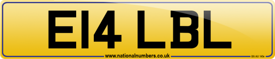 E14 LBL