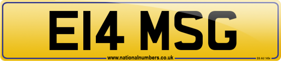 E14 MSG