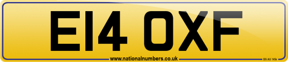 E14 OXF
