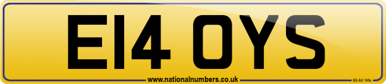 E14 OYS
