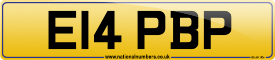 E14 PBP