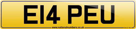 E14 PEU