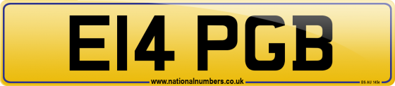 E14 PGB