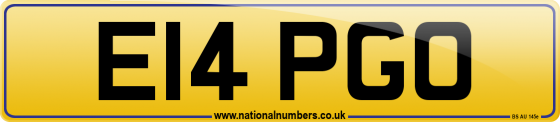 E14 PGO