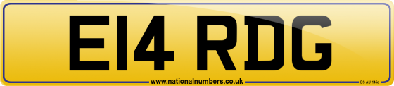 E14 RDG