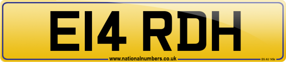 E14 RDH