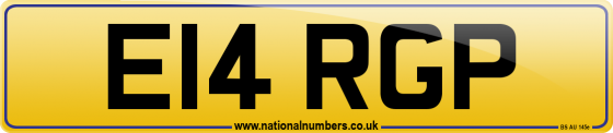 E14 RGP
