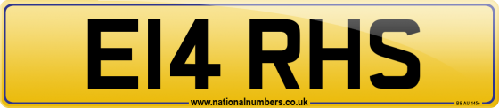 E14 RHS