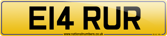E14 RUR