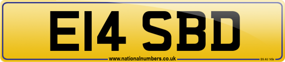 E14 SBD