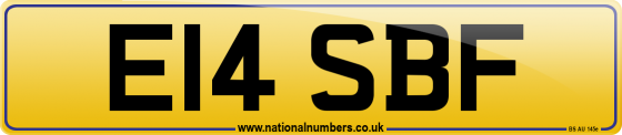 E14 SBF