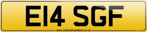 E14 SGF