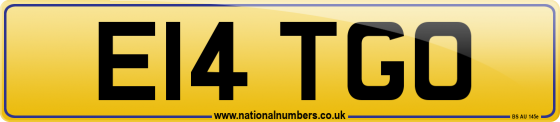 E14 TGO