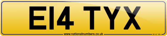 E14 TYX