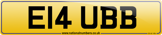 E14 UBB