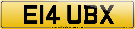 E14 UBX