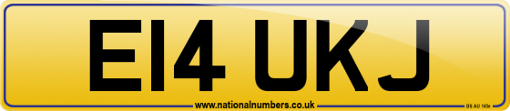 E14 UKJ