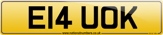 E14 UOK