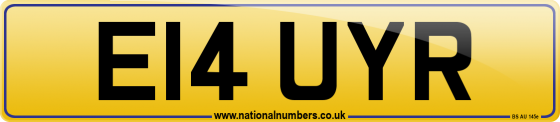E14 UYR