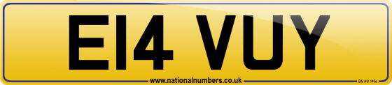 E14 VUY
