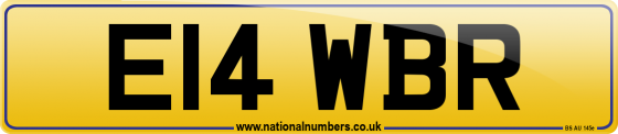 E14 WBR