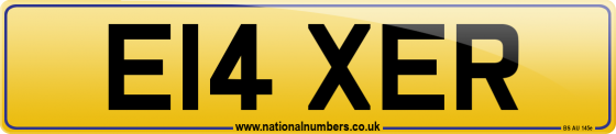 E14 XER