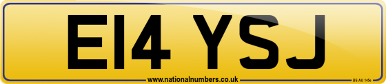 E14 YSJ