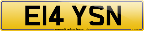 E14 YSN