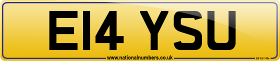 E14 YSU