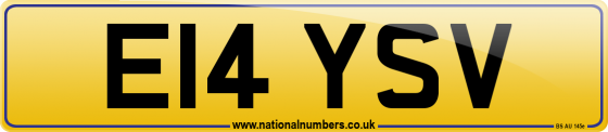 E14 YSV