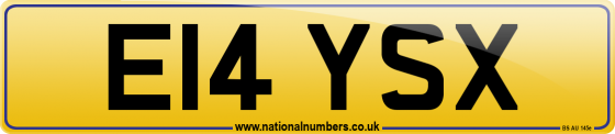 E14 YSX